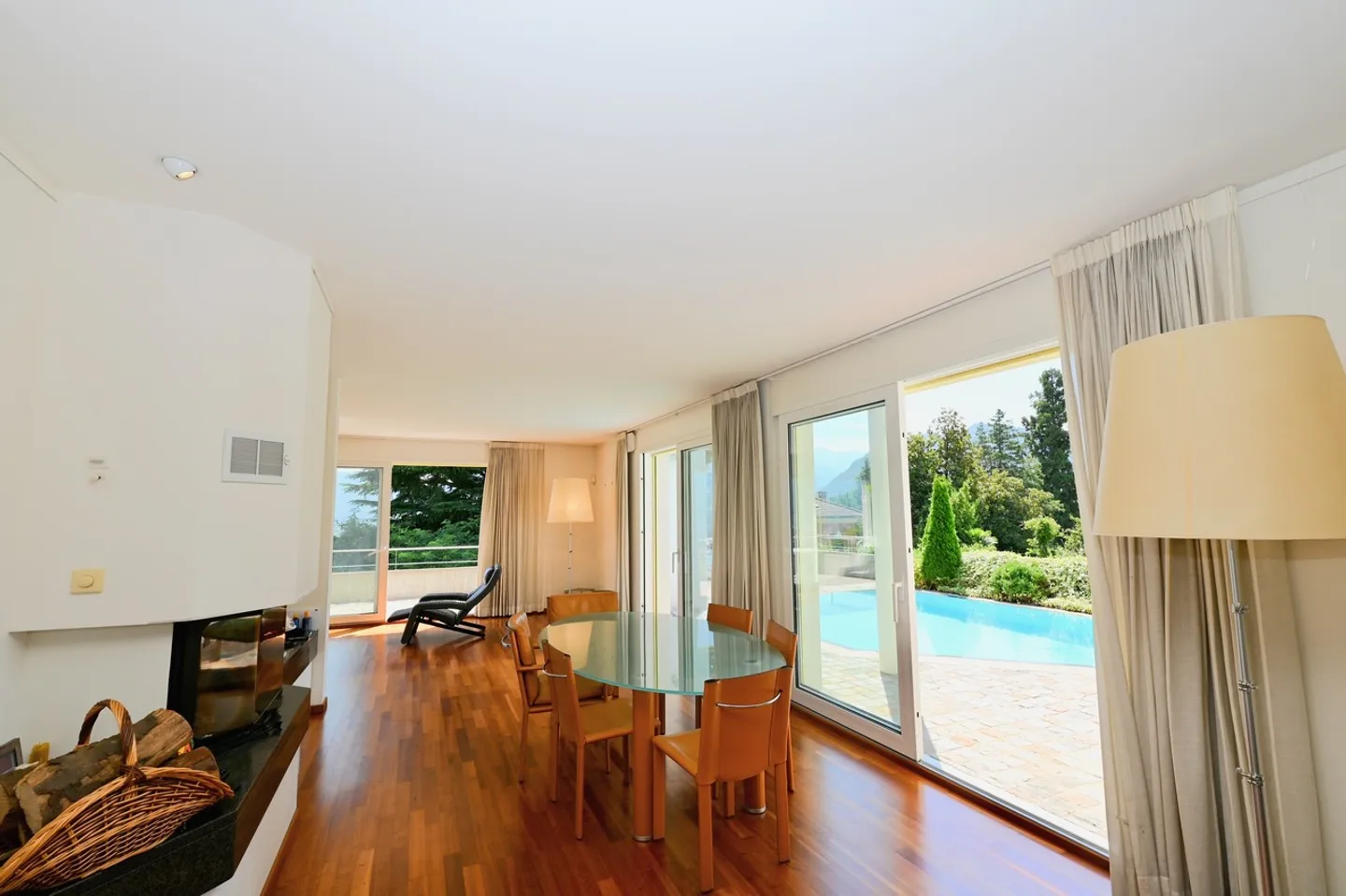 Elegante Villa mit Wunderschwimmingpool zur Miete in Breganzona - Foto 7 von 22