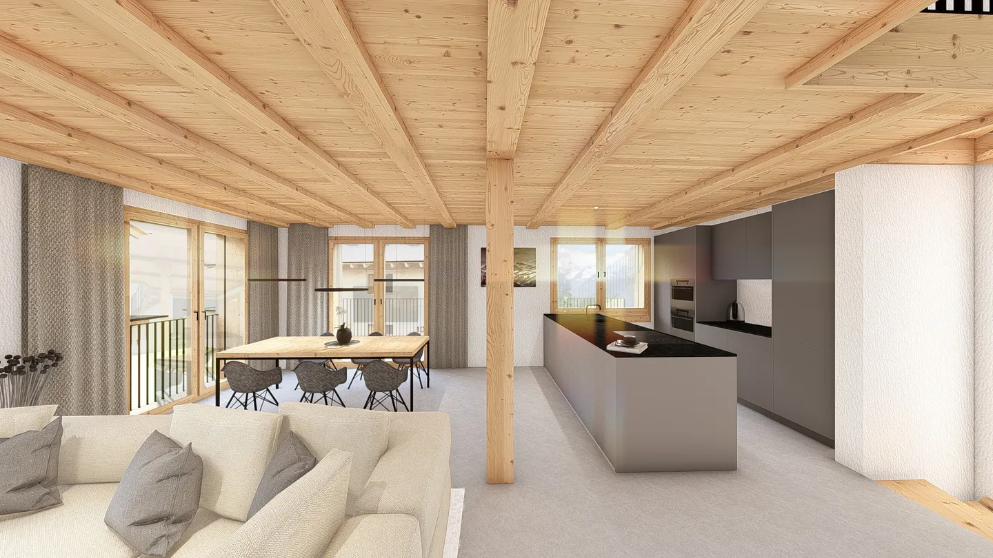 Casa unifamiliare di 5,5 stanze come residenza principale di alta qualità a Davos Wiesen - Foto 3 di 7