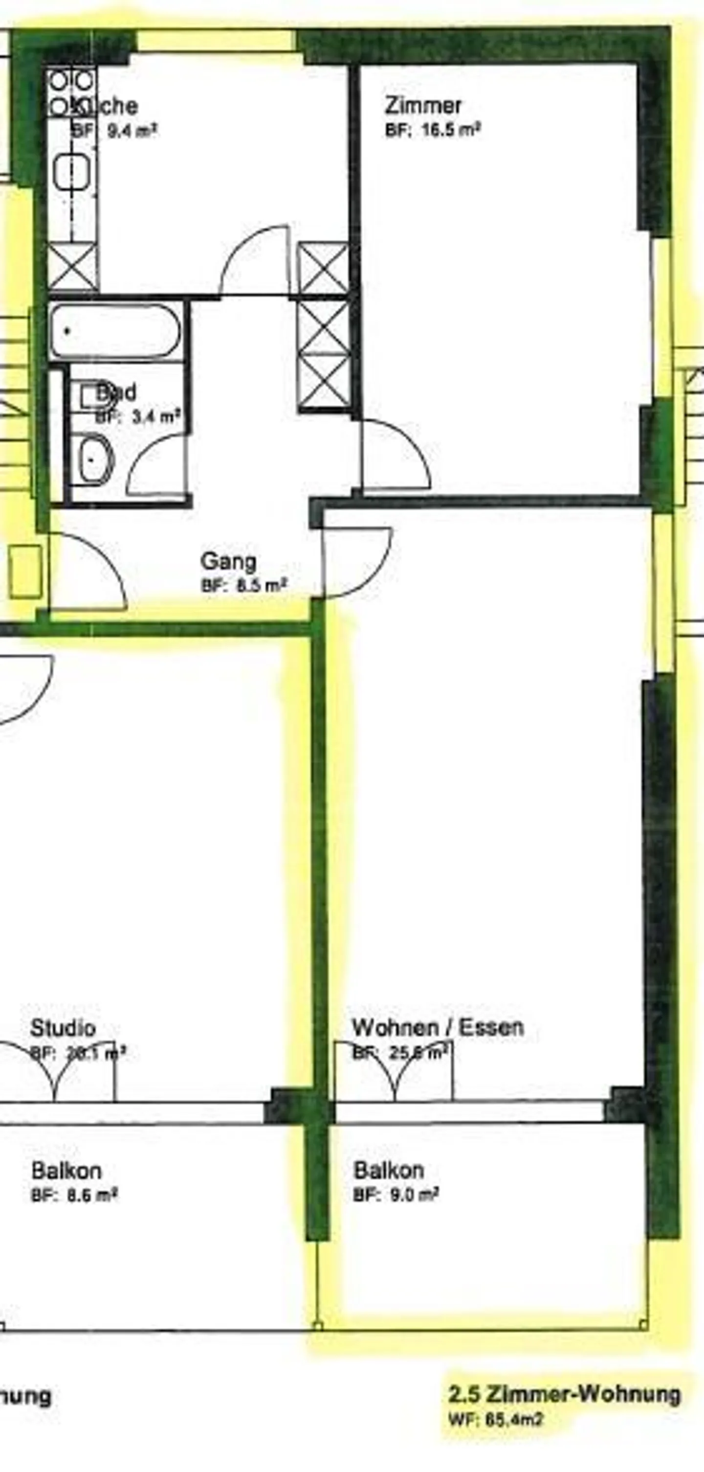 Appartement 2.5 pièces à Dübendorf (location temporaire) - Photo 11 sur 11