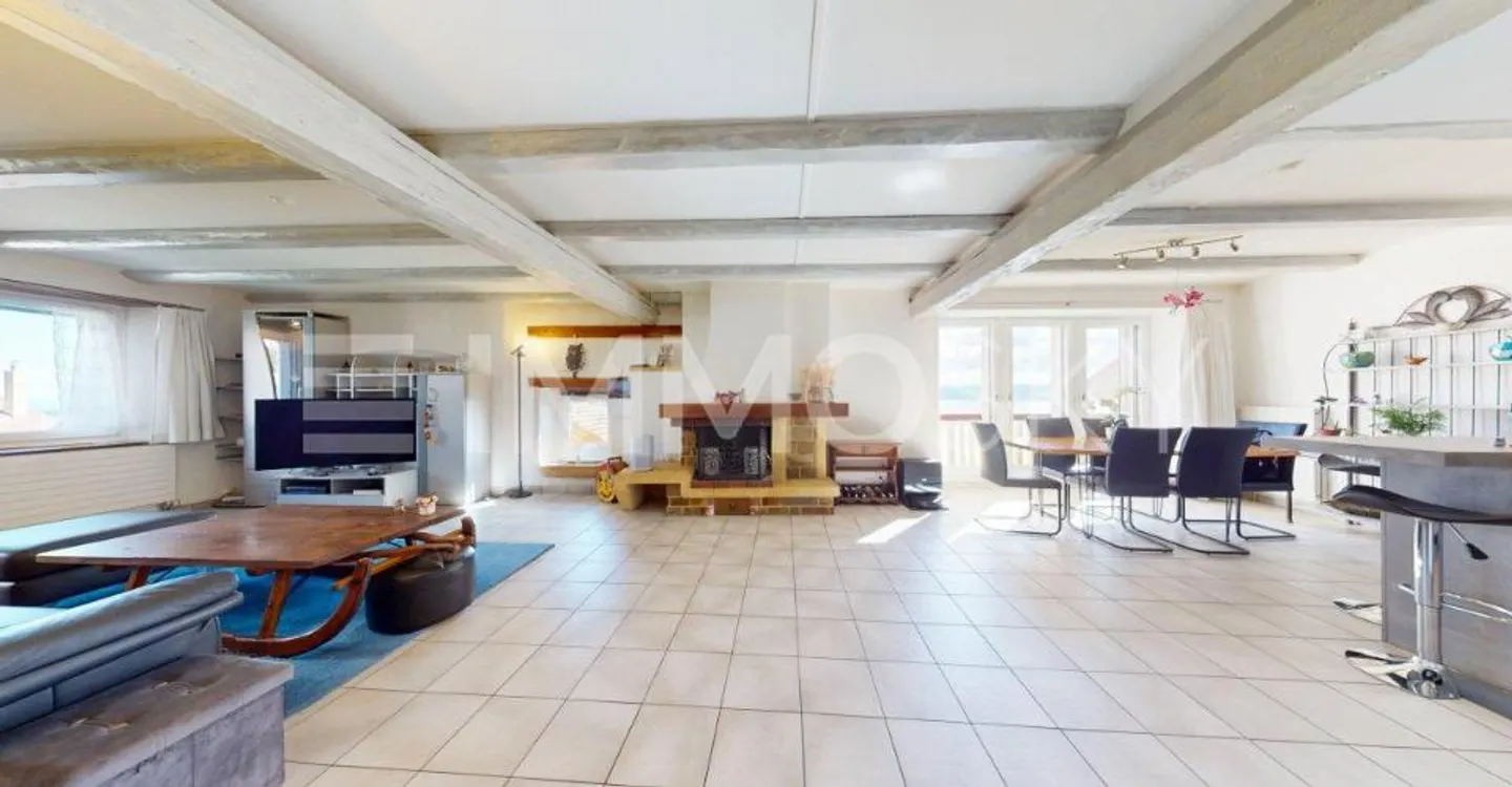Appartement spacieux avec vue lac - Photo 2 sur 5