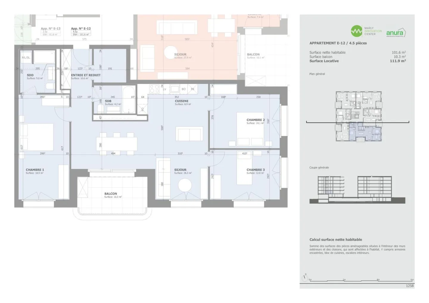 Prairie 2 - Appartamento 4.5 locali al 1° piano - Foto 5 di 7