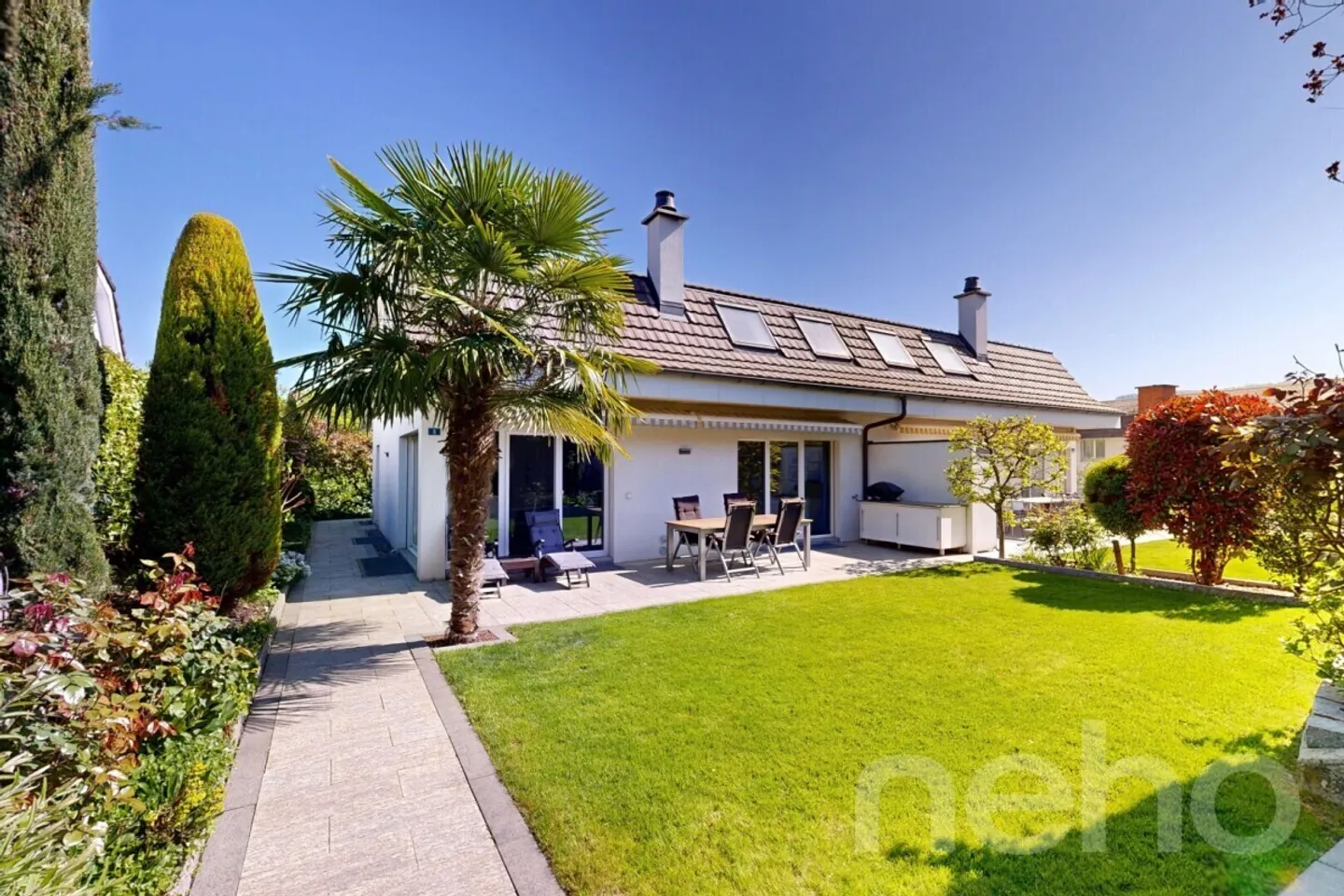 Vivre avec une vue panoramique, tranquillité et idylle de jardin - Photo 1 sur 12