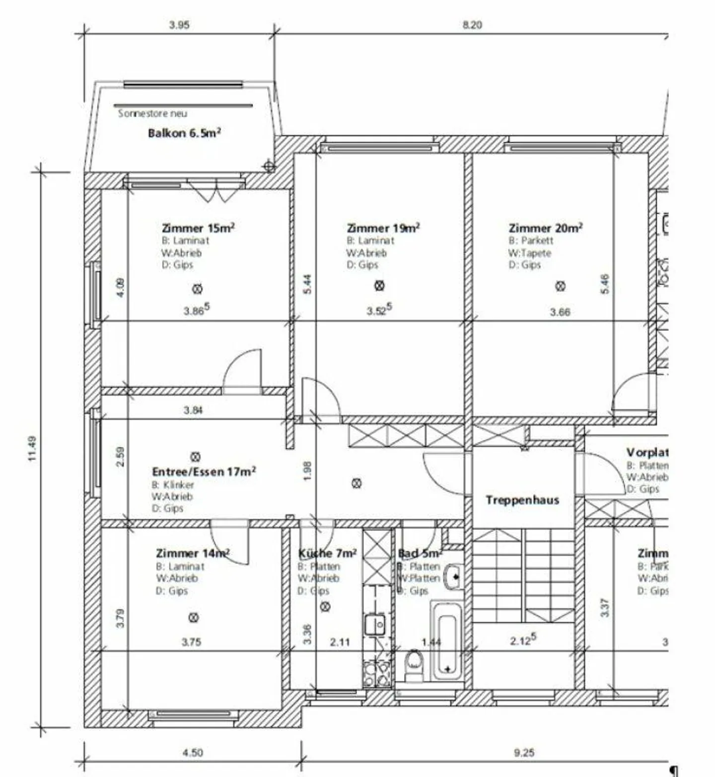 4-room apartment near Rosengarten - Photo 8 of 8