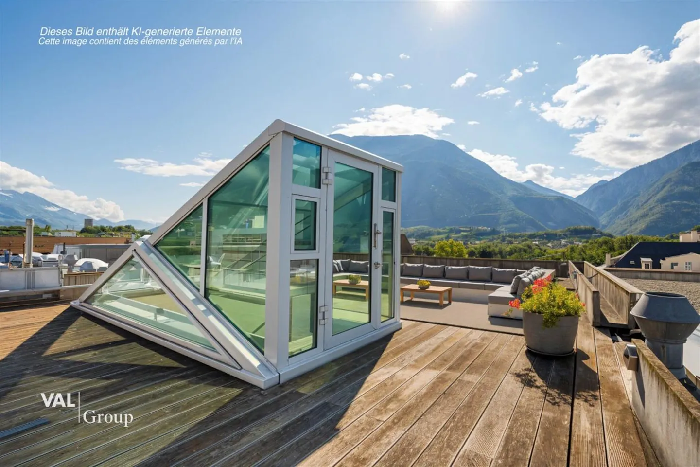 Attico duplex con terrazza sul tetto, nel cuore della città - Foto 1 di 13