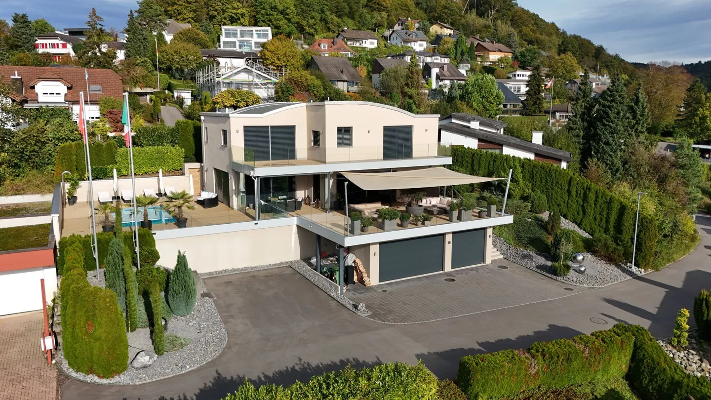 Villa on the Sunny Slope of Hirschthal AG with Spacious Outdoor Area - Photo 1 of 14