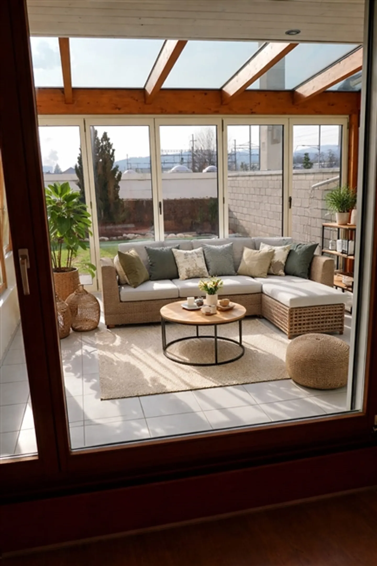 Maison de ville de 4,5 pièces avec jardin d'hiver à louer à Aarau - Photo 6 sur 13