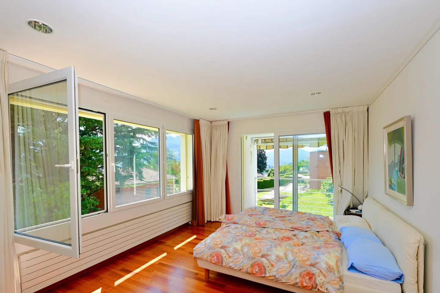 Elegante Villa mit Wunderschwimmingpool zur Miete in Breganzona - Foto 13 von 22