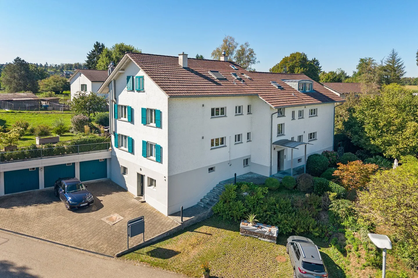 4.5-room apartment with large garden - Photo 3 of 17