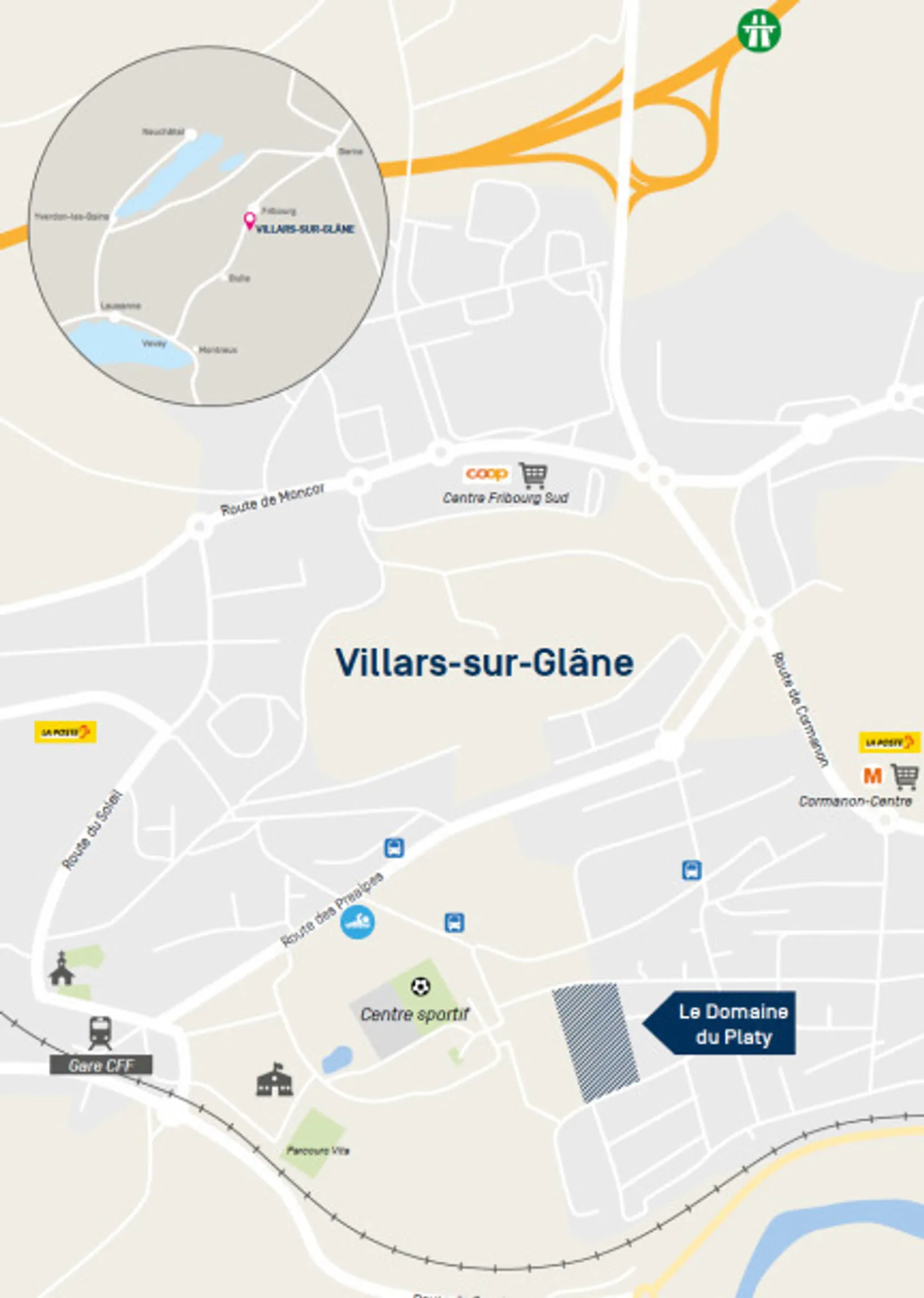 Attico con grande terrazza e vista sulle Alpi di Friburgo - Foto 13 di 13