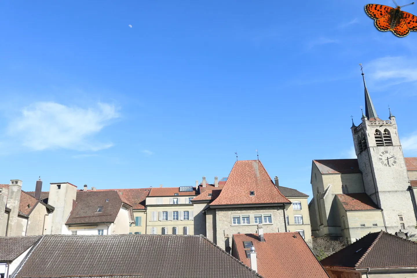 Studio - au coeur de la ville de Romont ! - Photo 1 of 7
