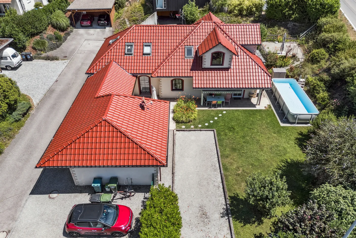 Schönes Haus mit zwei unabhängigen Wohnungen an den Toren von Fribourg - Foto 15 von 16