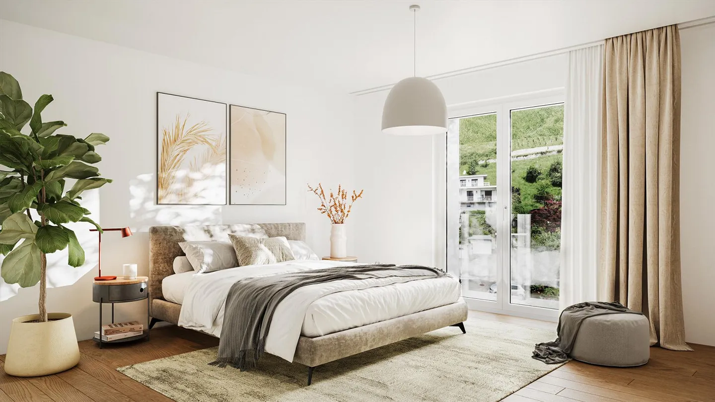3.5 Zimmer Wohnung - Foto 3 von 4