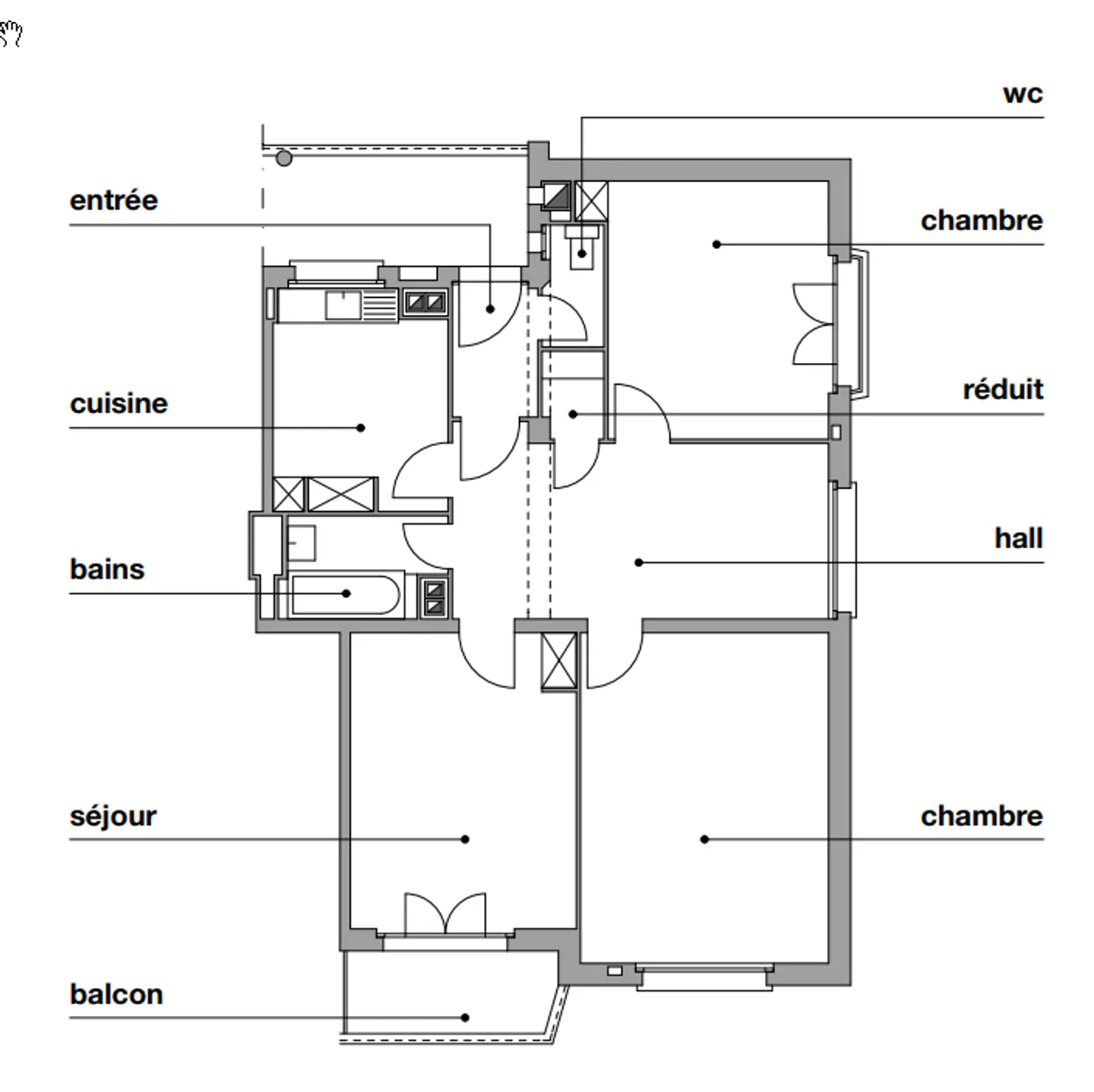 3,5-Zimmer-Wohnung - Foto 1 von 1