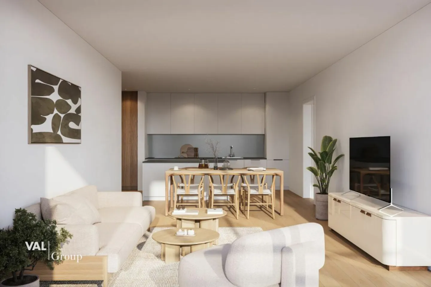 Appartement moderne de 4,5 pièces en hauteur à Naters - Photo 3 sur 11