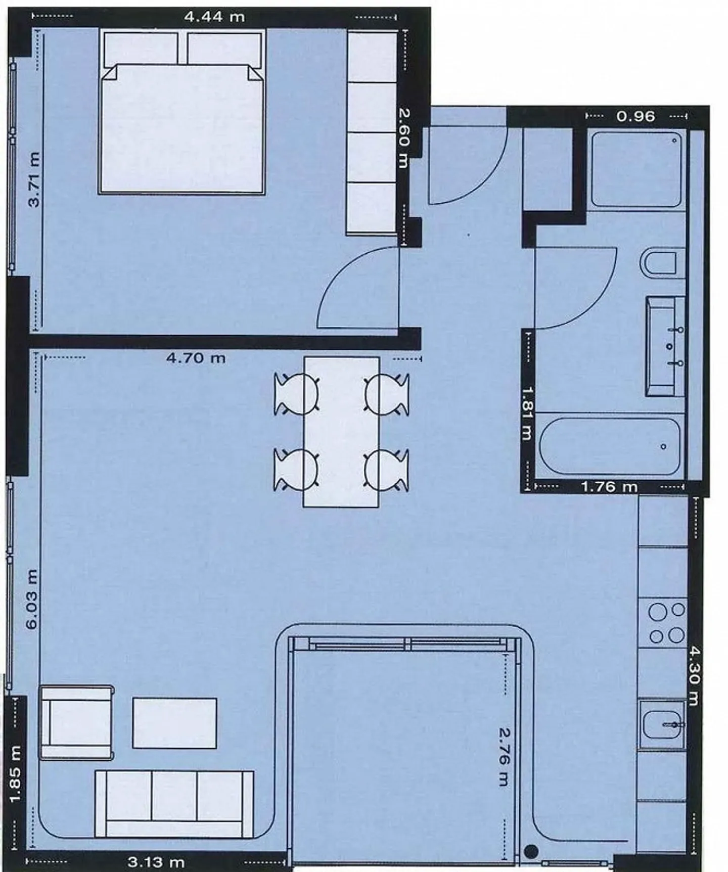 Moderne Wohnung in Rapperswil - Foto 8 von 8