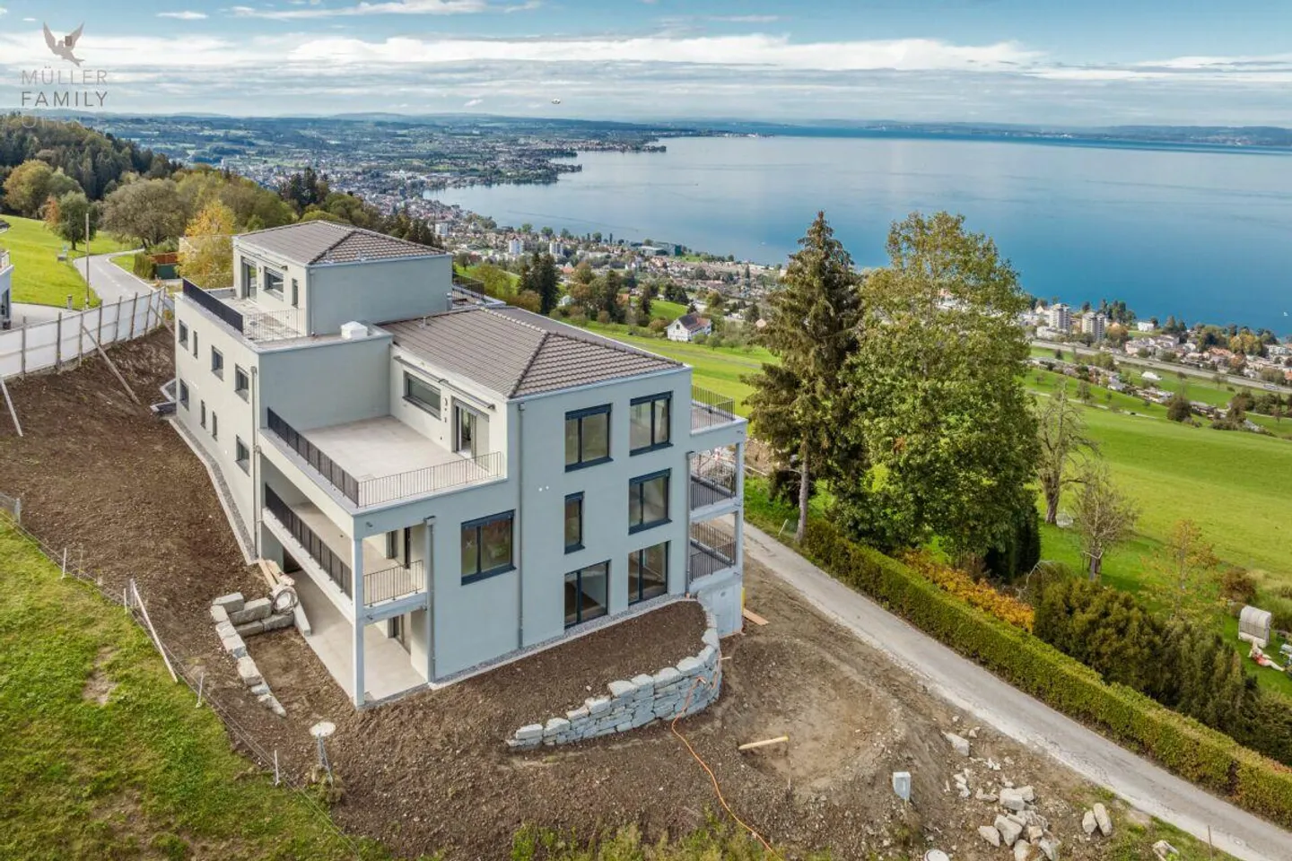 Appartamento nuovo attraente di 4 1/2 stanze con vista unica sul Lago di Costanza (ULTIMO APPARTAMENTO!) - Foto 1 di 13
