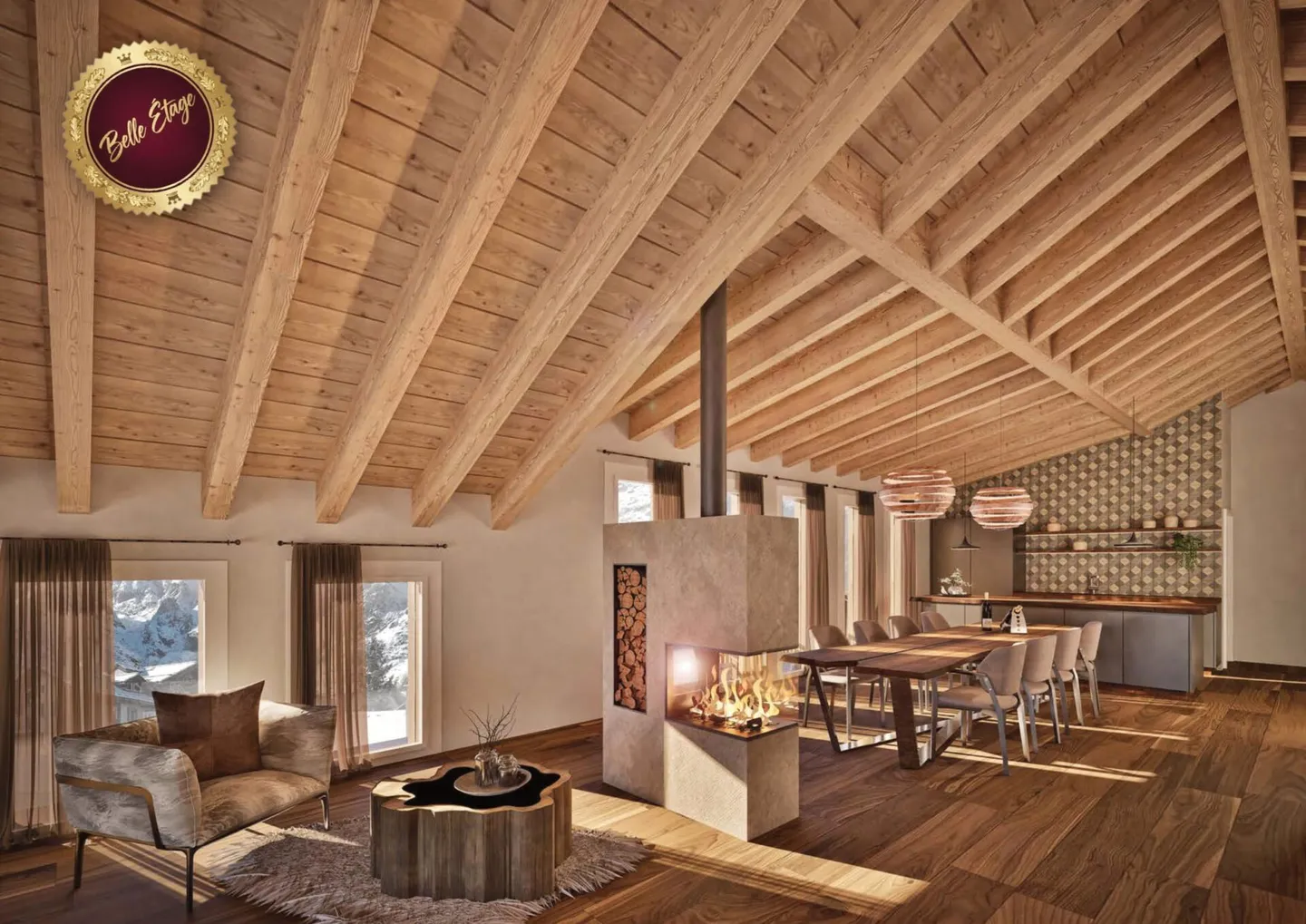 Dreamlike Attic Apartment "Zur Alten Post" by the Church in the Village Center - Photo 1 of 6