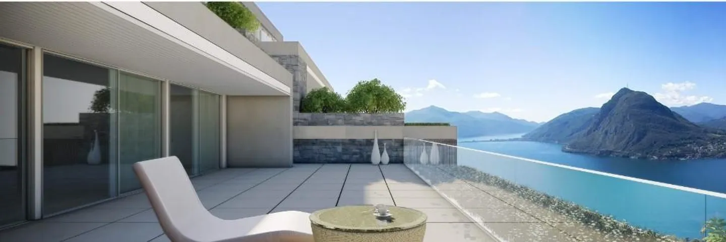 Esclusivo appartamento duplex di 6.5 locali con piscina interna privata ad Aldesago - Foto 1 di 8