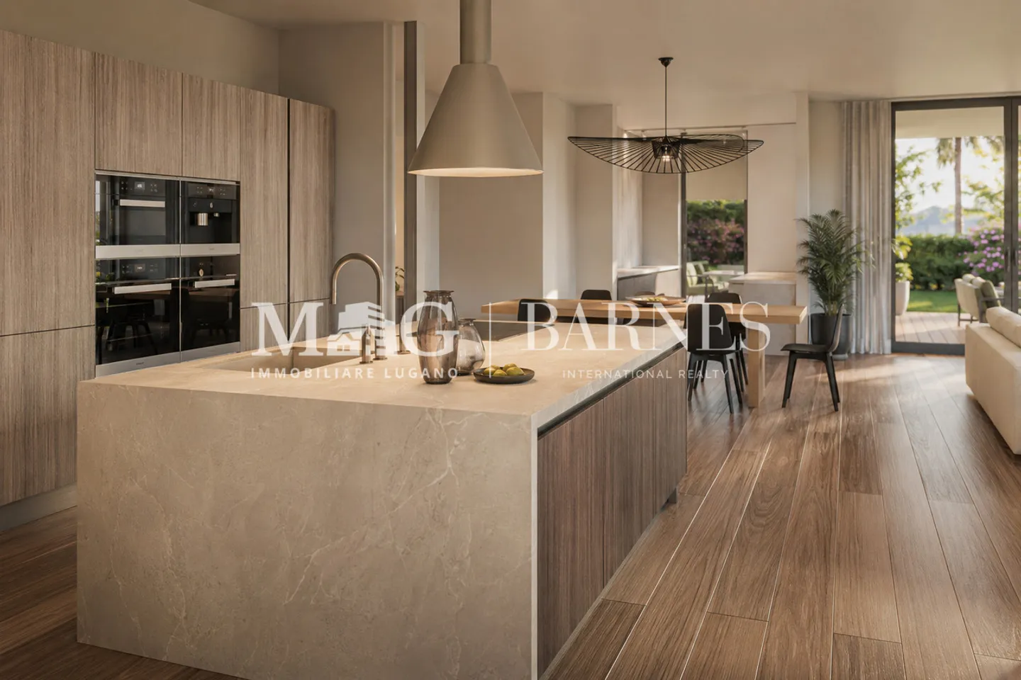Collina d’Oro: New construction penthouse with panoramic terrace - Photo 4 of 10
