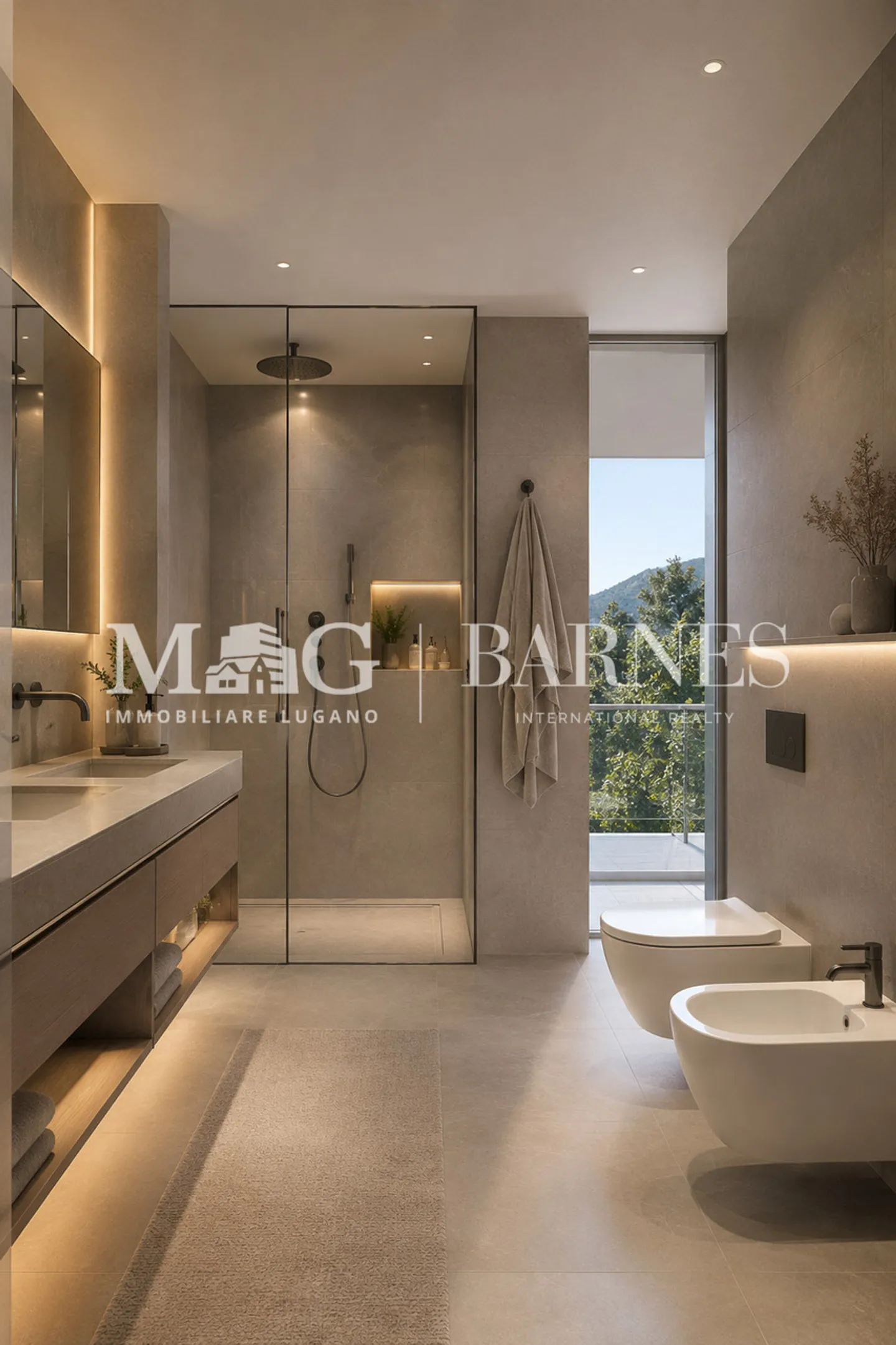 Collina d’Oro: New construction penthouse with panoramic terrace - Photo 7 of 10