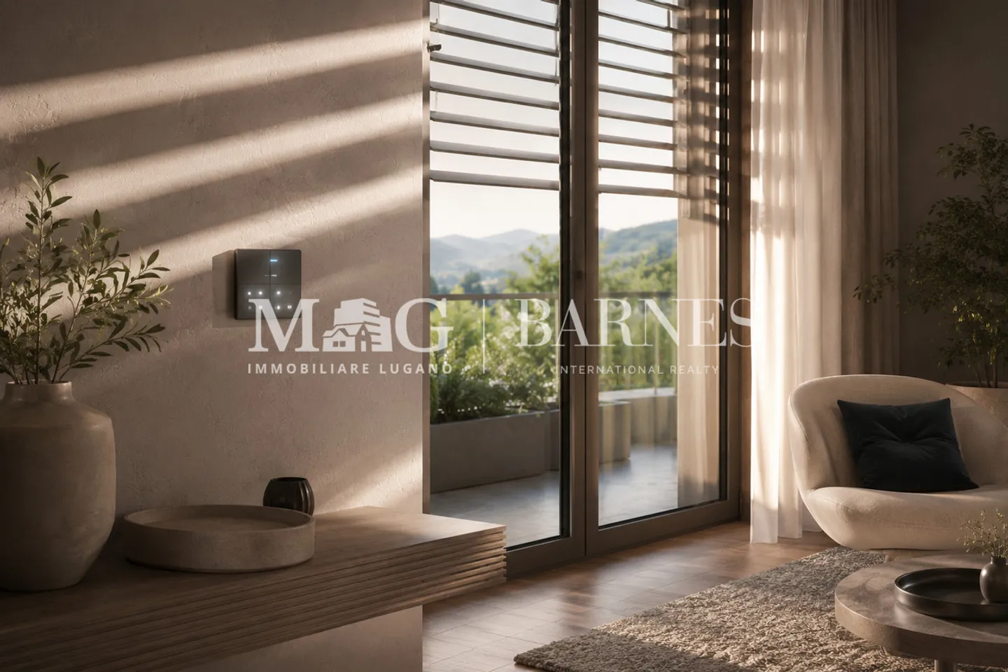 Collina d’Oro: New construction penthouse with panoramic terrace - Photo 10 of 10