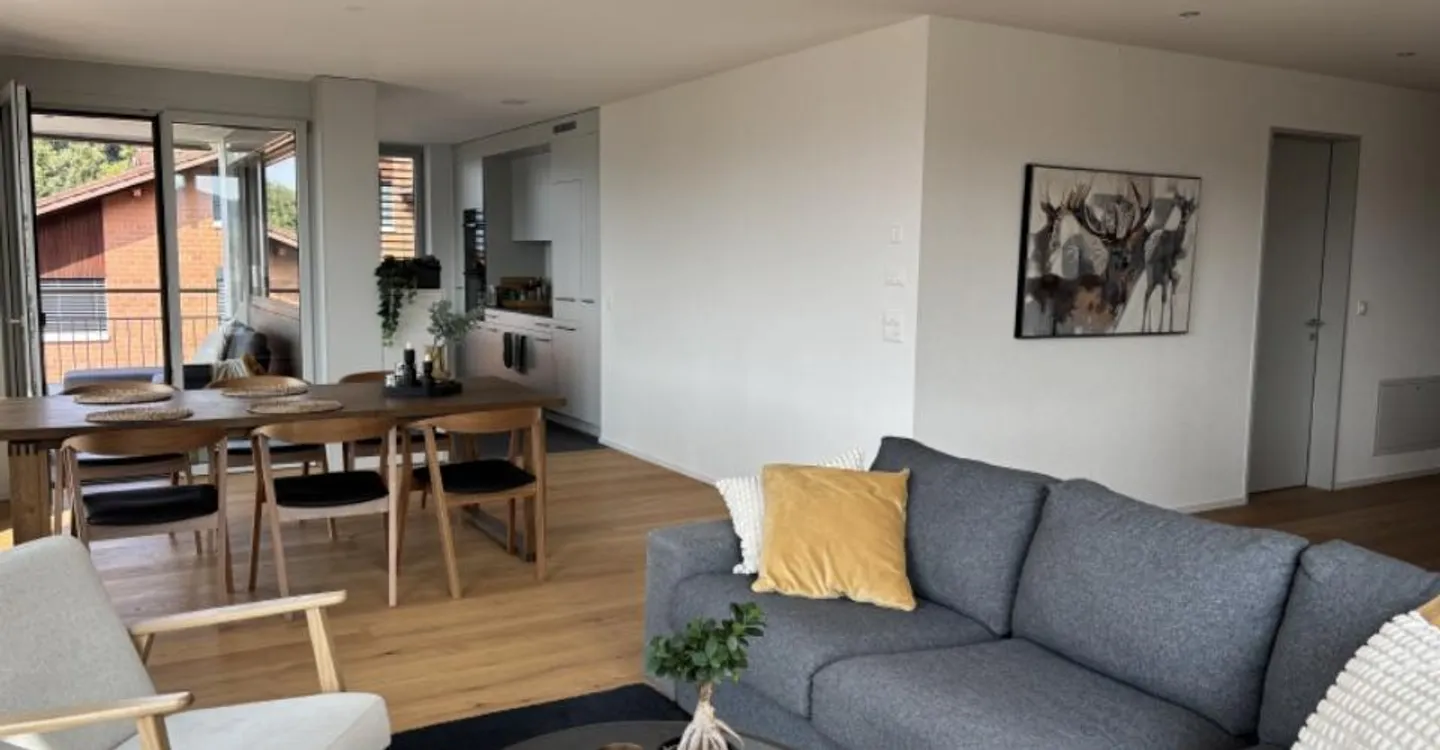 Plaisir de vivre à un niveau élevé – appartement de 3,5 pièces avec fantastique... - Photo 2 sur 6