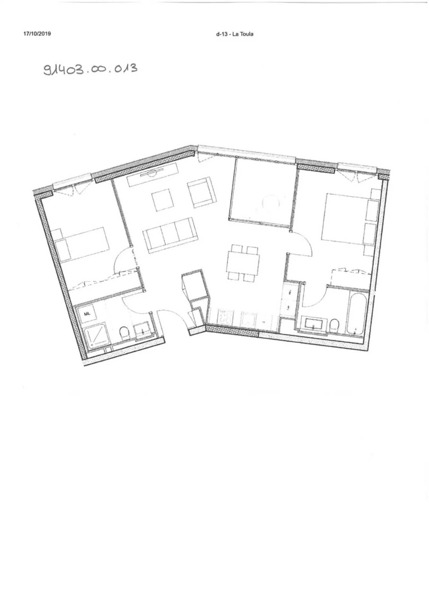 Modernes Apartment mit Loggia - Foto 1 von 8