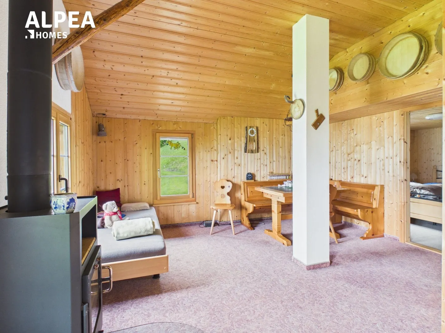 Chalet-Rückzug mit Bergblick - Foto 3 von 7