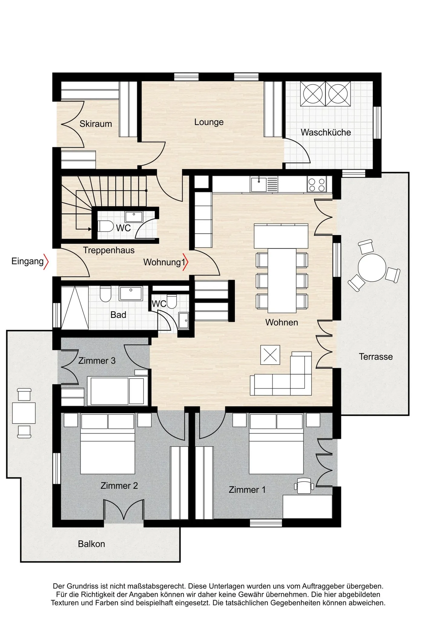 Sunny Terrace Apartment in Chalet Style with Mountain Panorama - Photo 1 of 13