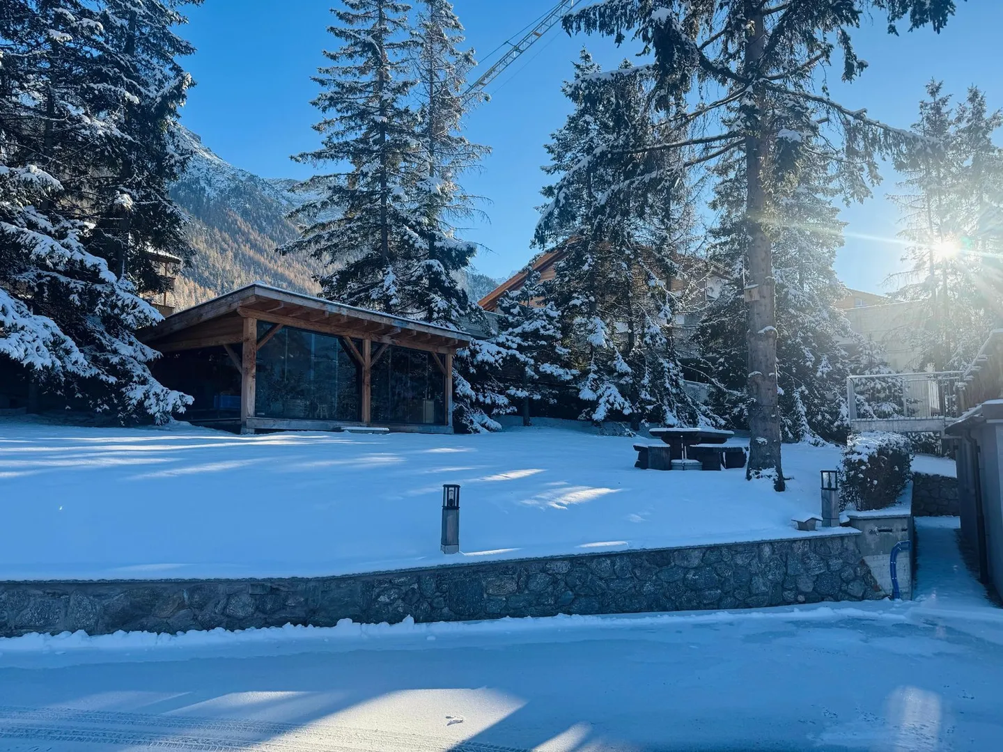 Sunny Terrace Apartment in Chalet Style with Mountain Panorama - Photo 11 of 13