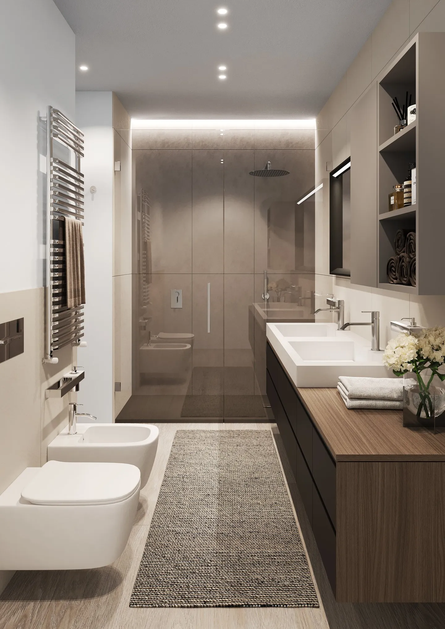 Attic-Duplex 5.5 Rooms with Infinity Pool – Residenz Foresta, Lugano - Photo 11 of 16