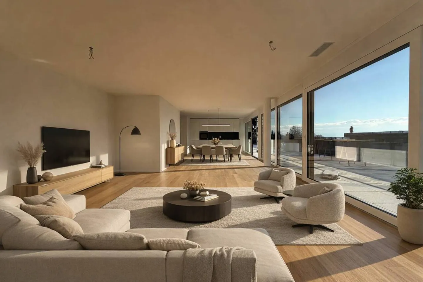 Nuova promozione: attico di 5,5 stanze con terrazza sul tetto - Foto 2 di 13