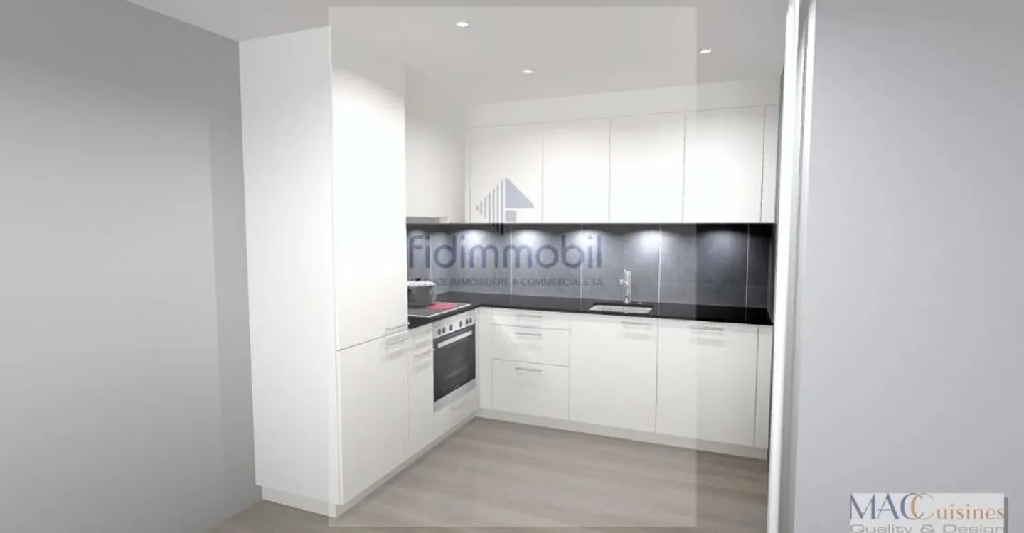 Appartement rénové à La Chaux-de-Fonds - Photo 1 sur 4