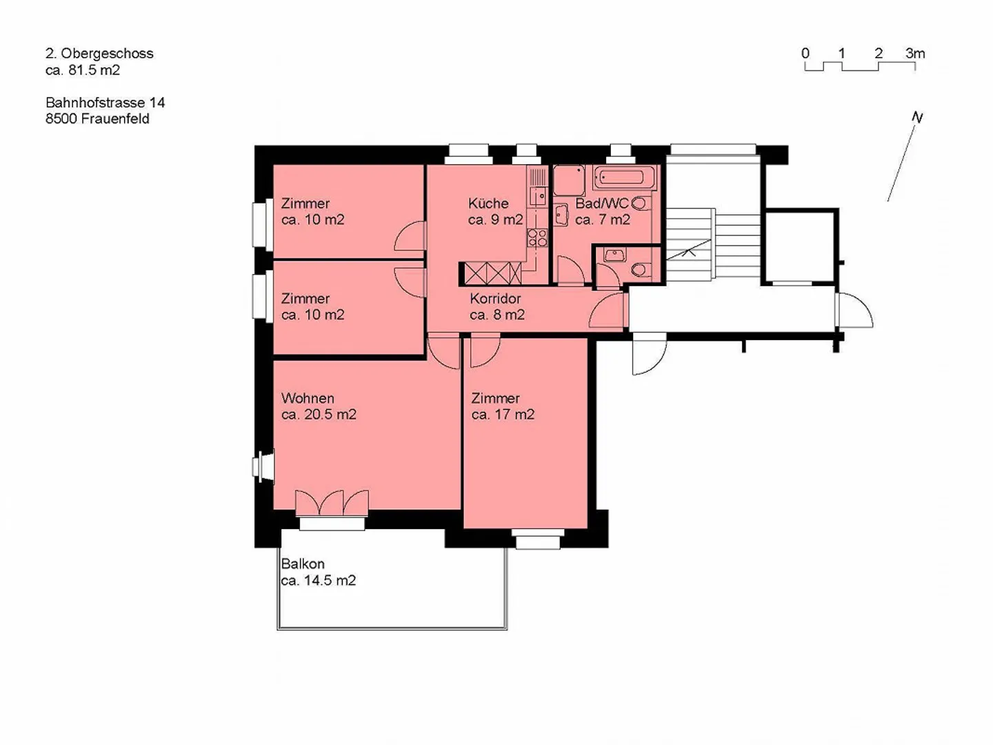 Appartamento 4.5 stanze a Frauenfeld - Foto 11 di 11