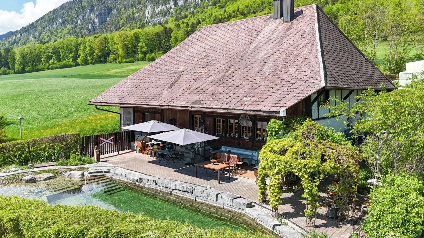 Ferme historique avec confort moderne et vue imprenable sur les Alpes - Photo 1 sur 23