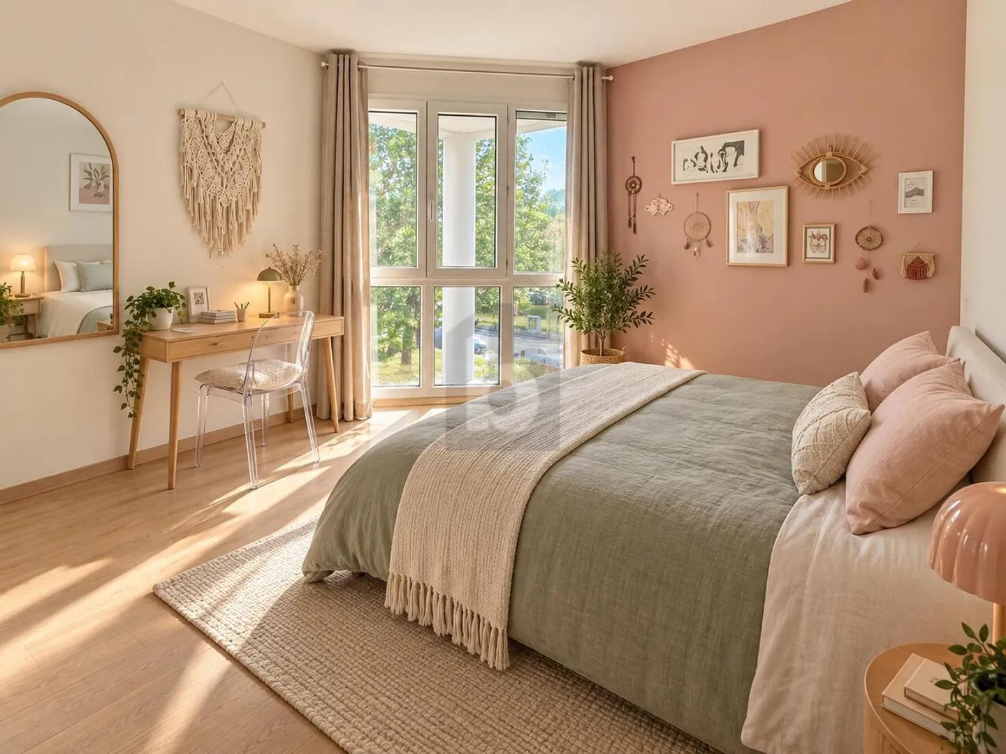 Helles Apartment mit Seeblick - Foto 5 von 6