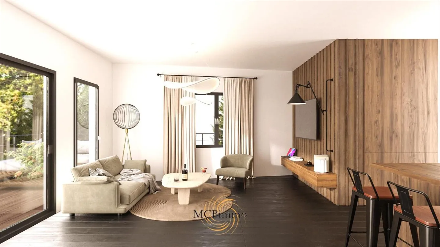 3,5-Zimmer-Wohnung in Massonnens - Foto 4 von 9