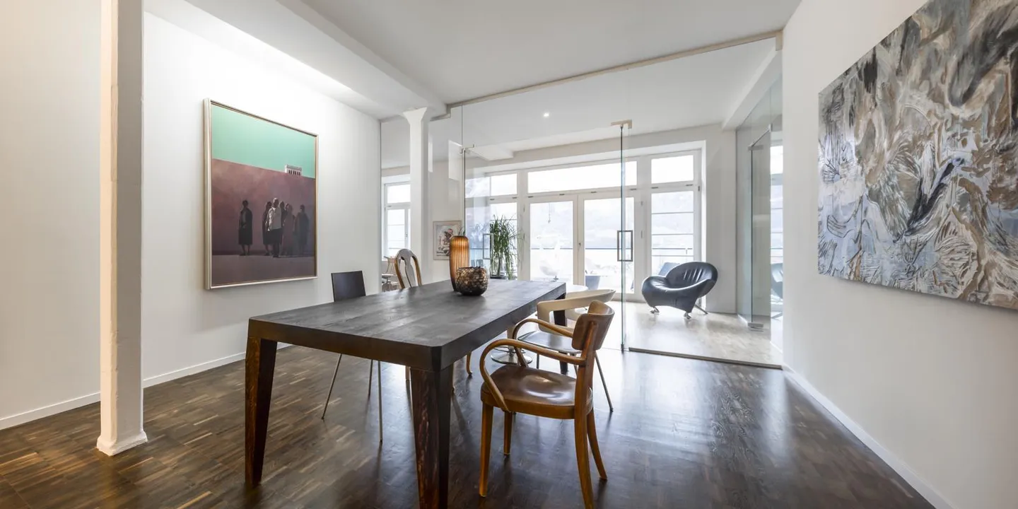 Loft-Apartment avec vue sur le lac et la montagne - Photo 5 sur 8