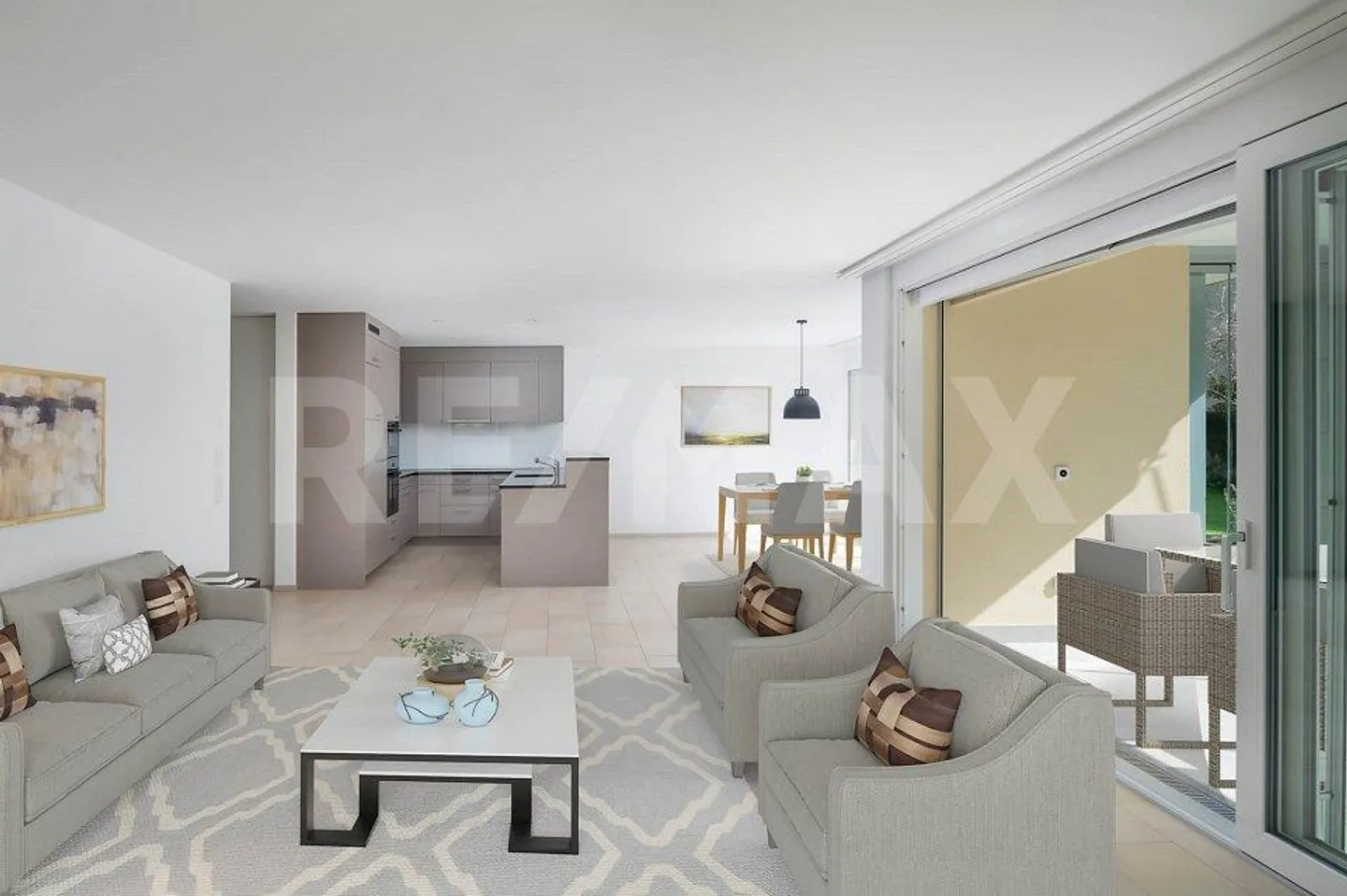 Beautiful 4.5-room garden apartment with winter garden and high-quality outdoor space - Photo 3 of 13