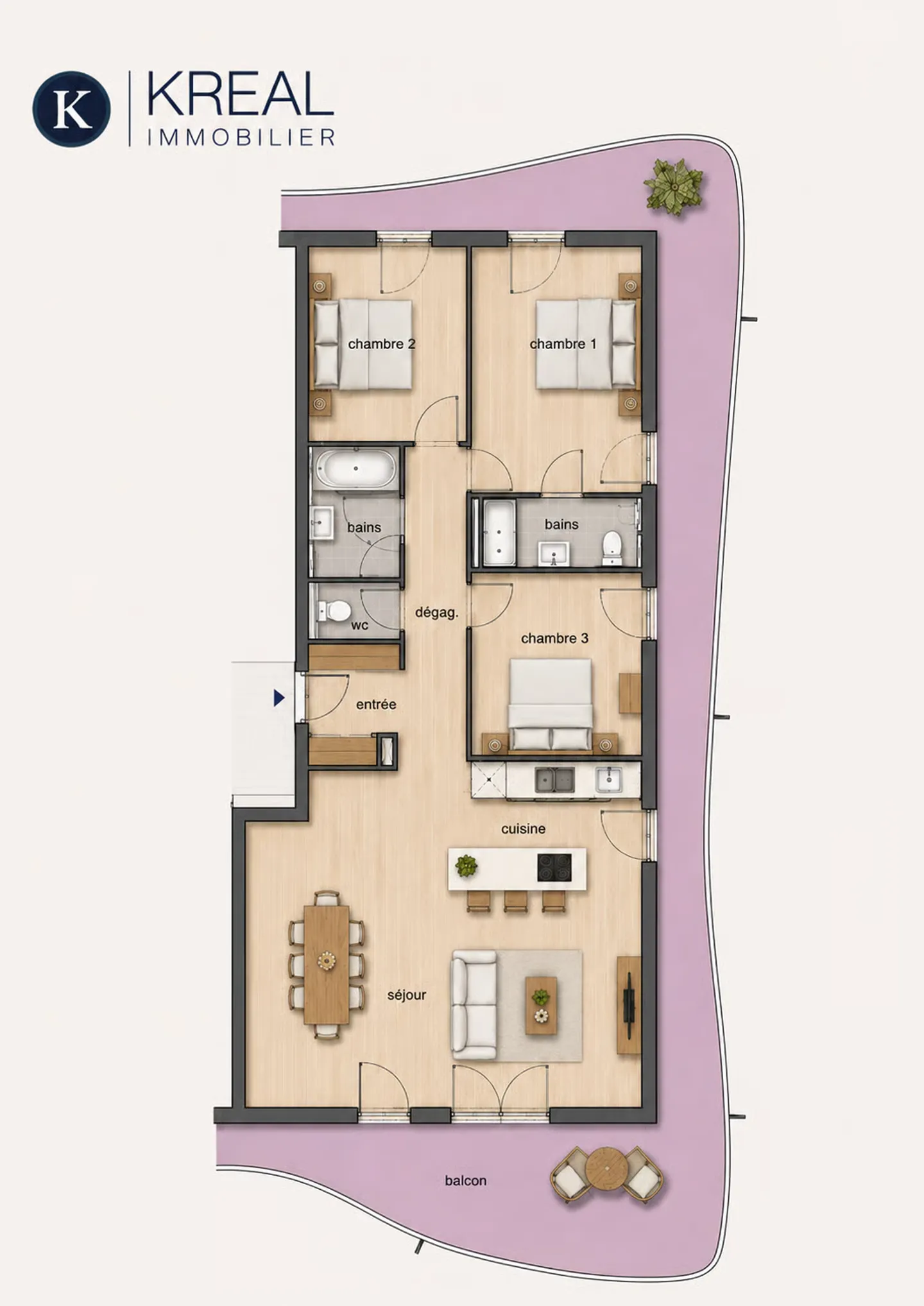 Helle 4,5 Zimmer mit Seeblick - Foto 13 von 13