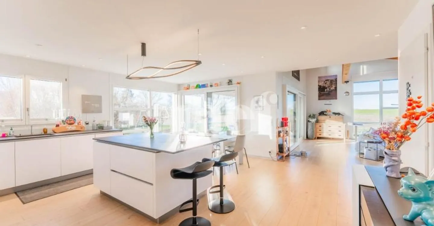 Zu vermieten in Avry-sur-Matran: Magnificent Einfamilienhaus ohne Einsicht! - Foto 1 von 10