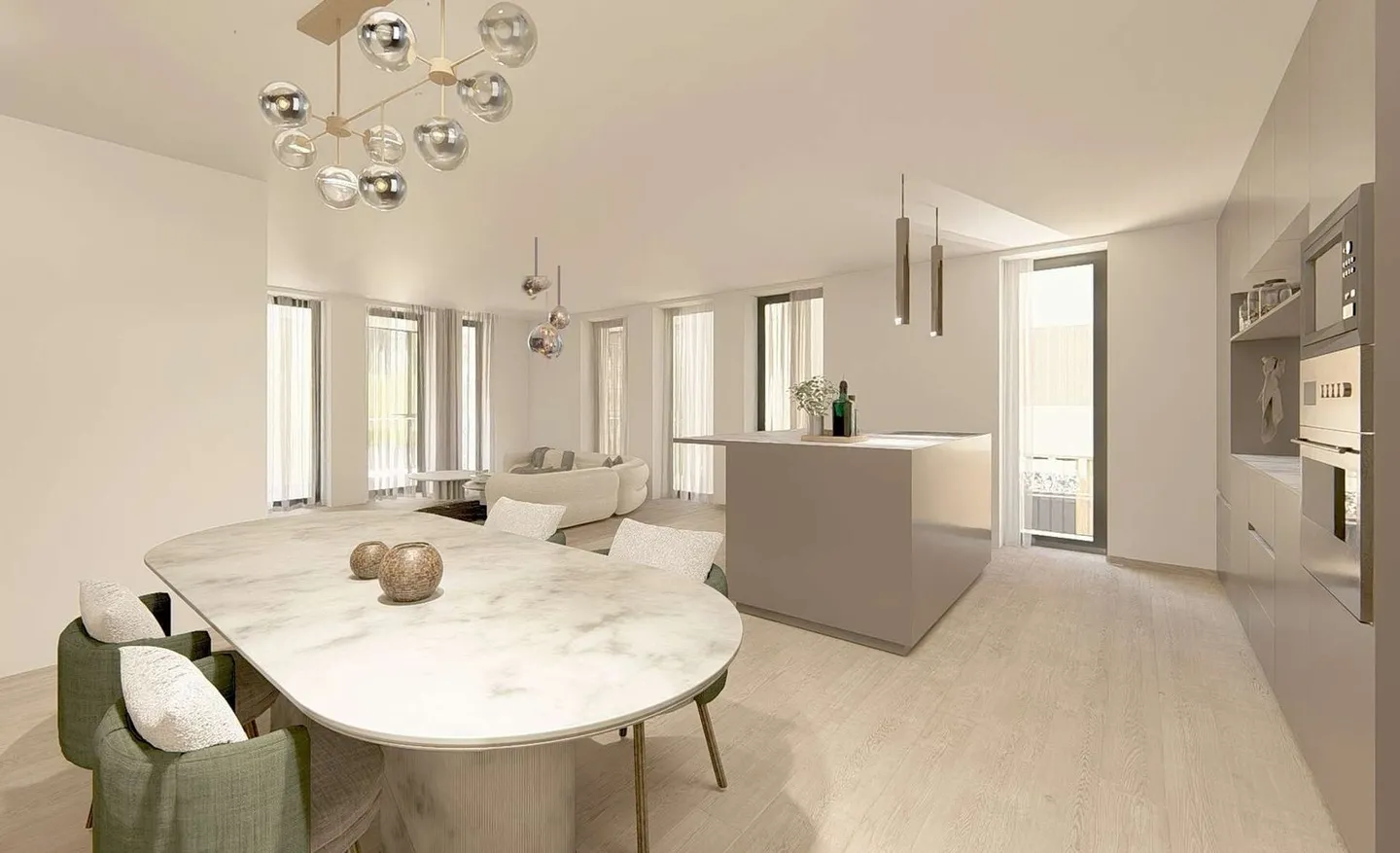 3.5 Room Apartment in the New Living Hinwil Project - Photo 4 of 7