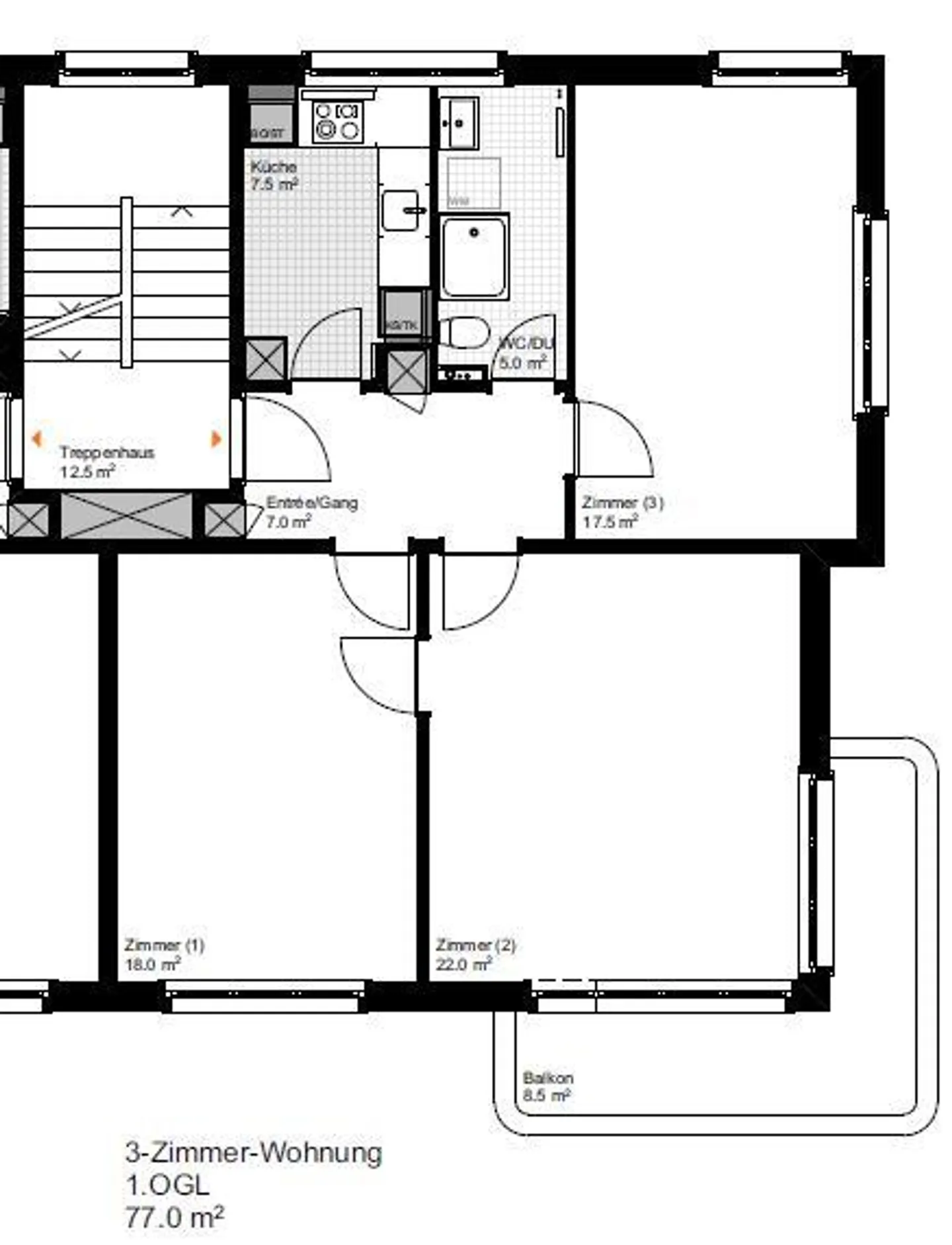 Charmante Wohnung in Hirslanden - Foto 10 von 10