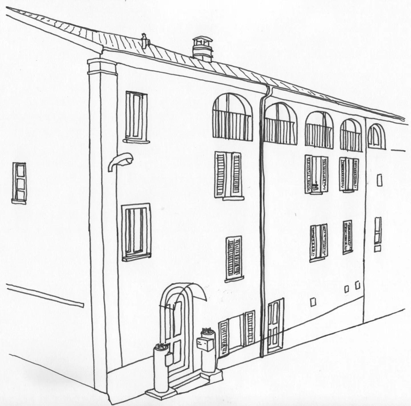 Antica casa di nucleo con giardino e parcheggi (edificata nell'anno 1850) - Foto 21 di 23
