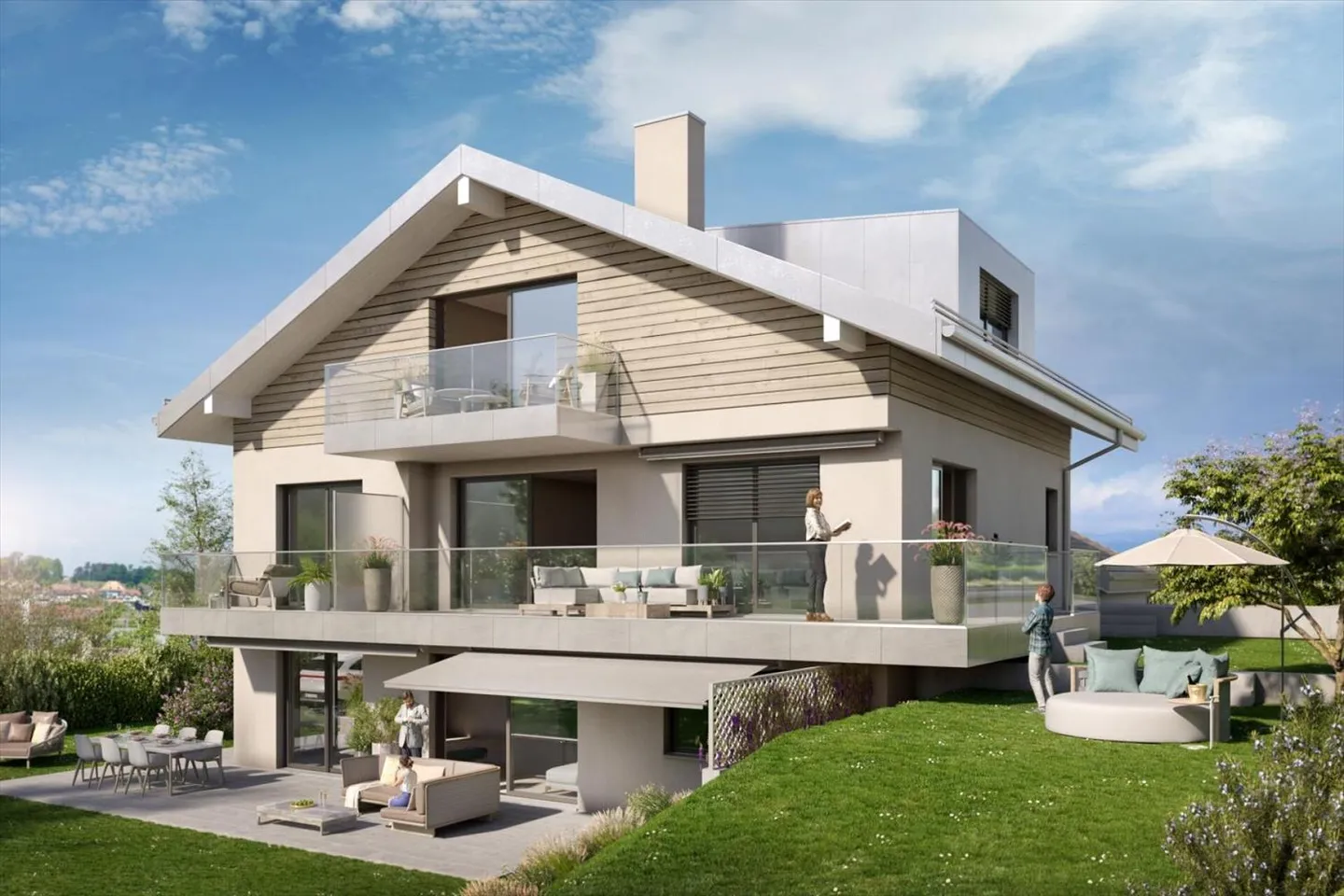 Appartamento 4.5 stanze a Mont-sur-Lausanne - Foto 3 di 4