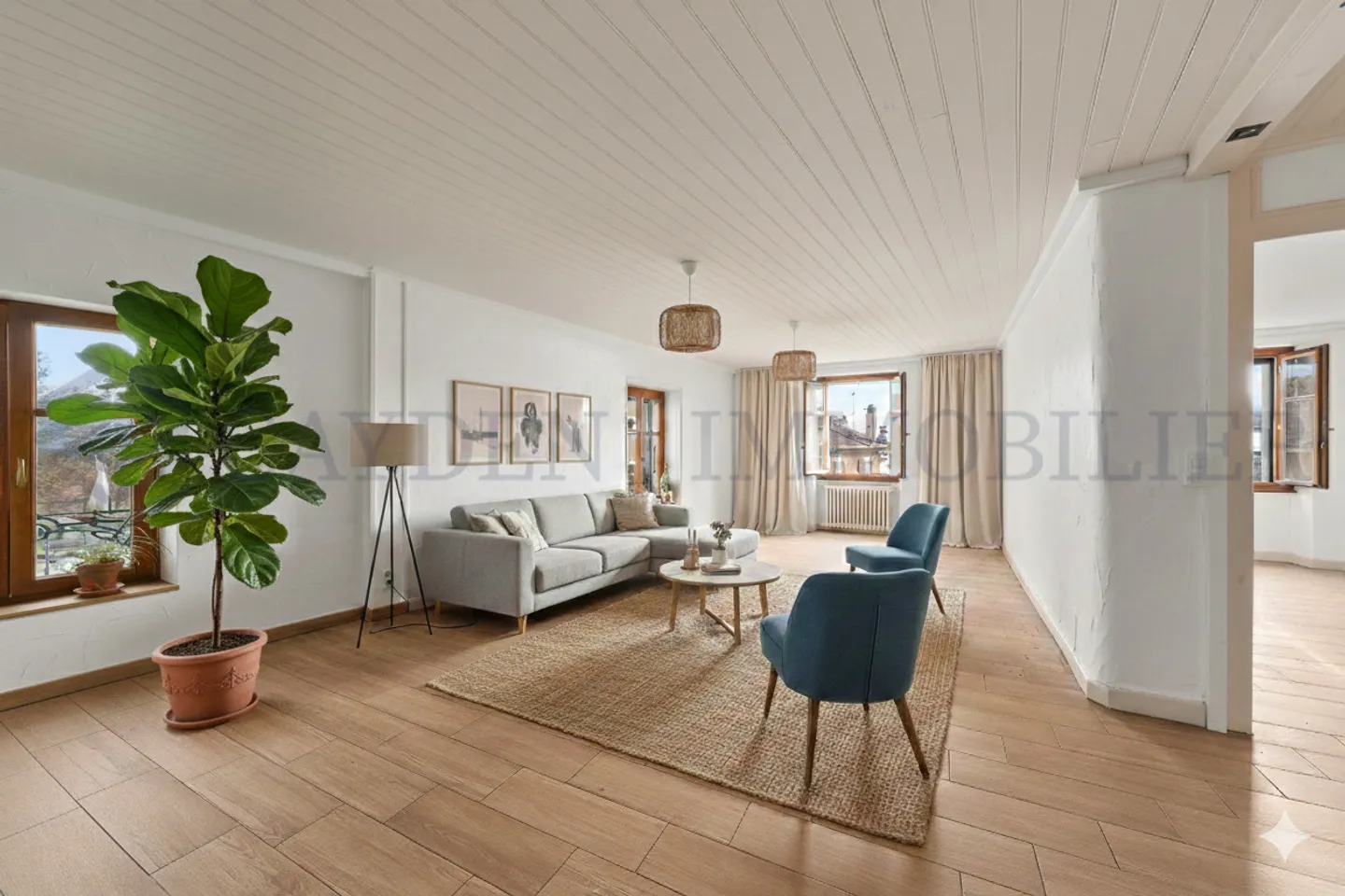 Magnificent 5-room apartment completely renovated! - Photo 3 of 10