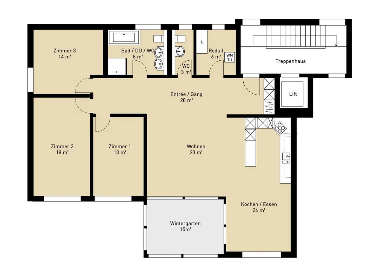 Modernes Apartment in Ebnat-Kappel - Foto 8 von 8