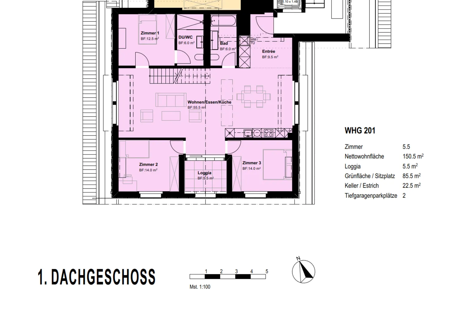 Appartamento moderno vicino alla Thur - Foto 4 di 6