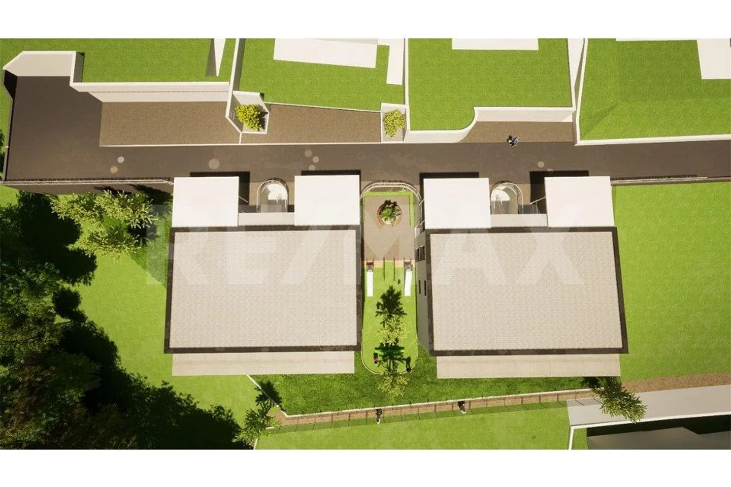 4 maisons bifamiliales modernes avec espace de travail indépendant - Photo 13 sur 13