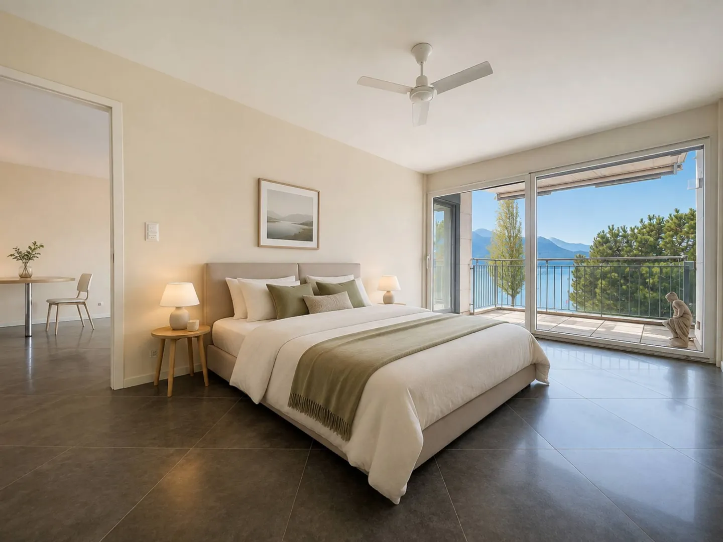 Nel cuore di Montreux, appartamento di 2,5 locali con vista sul lago - Foto 6 di 7